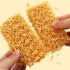 Crispy Commander Dry Noodles Yuzhu Instant Noodles Whole Box Bagged Dry Noodles Nostalgic Snacks Fast Food Childhood 26g