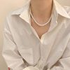 Freshwater pearl chain vintage imitation pearl necklace for mother clavicle necklace live broadcast gift stall gift wholesale