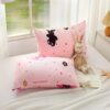 Winter Thickeneded Milk Velvet Pillowcase 48X74Cm Printed Coral Velvet Pillowcase Printed Color Matching Variety Soft and Comfortable