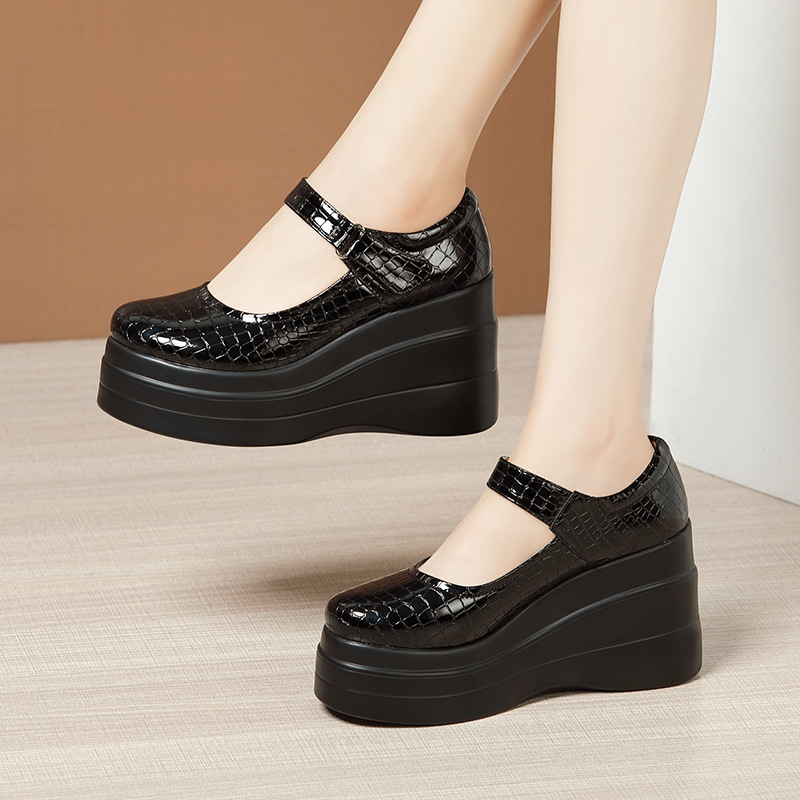 (Mới) Mã D7099 Giá 940K: Giày Cao Gót Nữ Wudut Big Size Ngoại Cỡ Chống Nước Hàng Mùa Xuân Thu Đông Đế Xuồng Đế Cao Giày Dép Nữ Chất Liệu G03 Sản Phẩm Mới, (Miễn Phí Vận Chuyển Toàn Quốc).