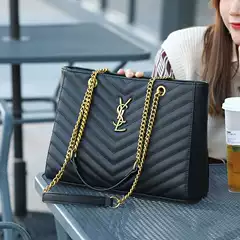 Bag Large Capacity Women's Bag 2025 New High-End Large Capacity Shoulder Bag Tote Bag Diamond Chain Bag