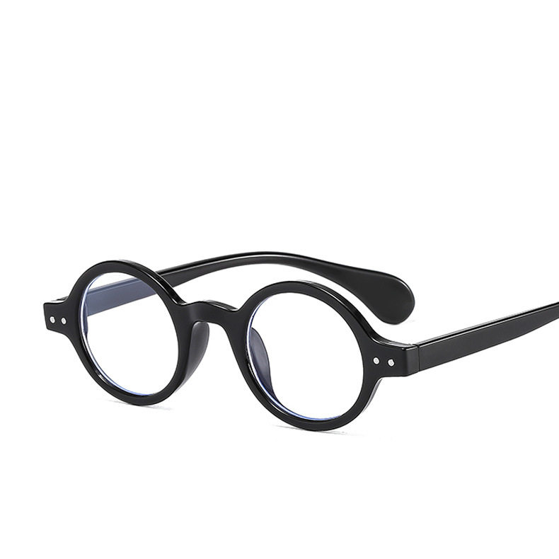 2021 New Korean Style Fashion Anti-blue Light Glasses Frame Trendy Artistic Personalized Internet Celebrity Self-timer Flat Mirror