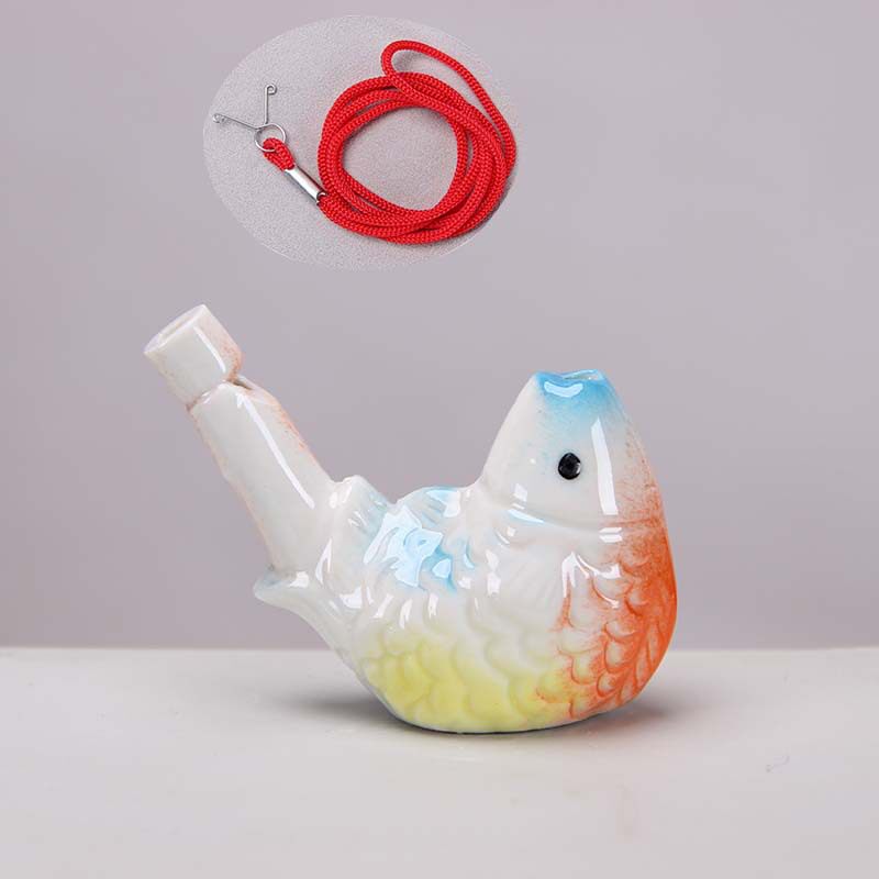 陶瓷工艺品12557水鸟口哨 儿童音乐陶笛 旅游景区热销工艺品哨子