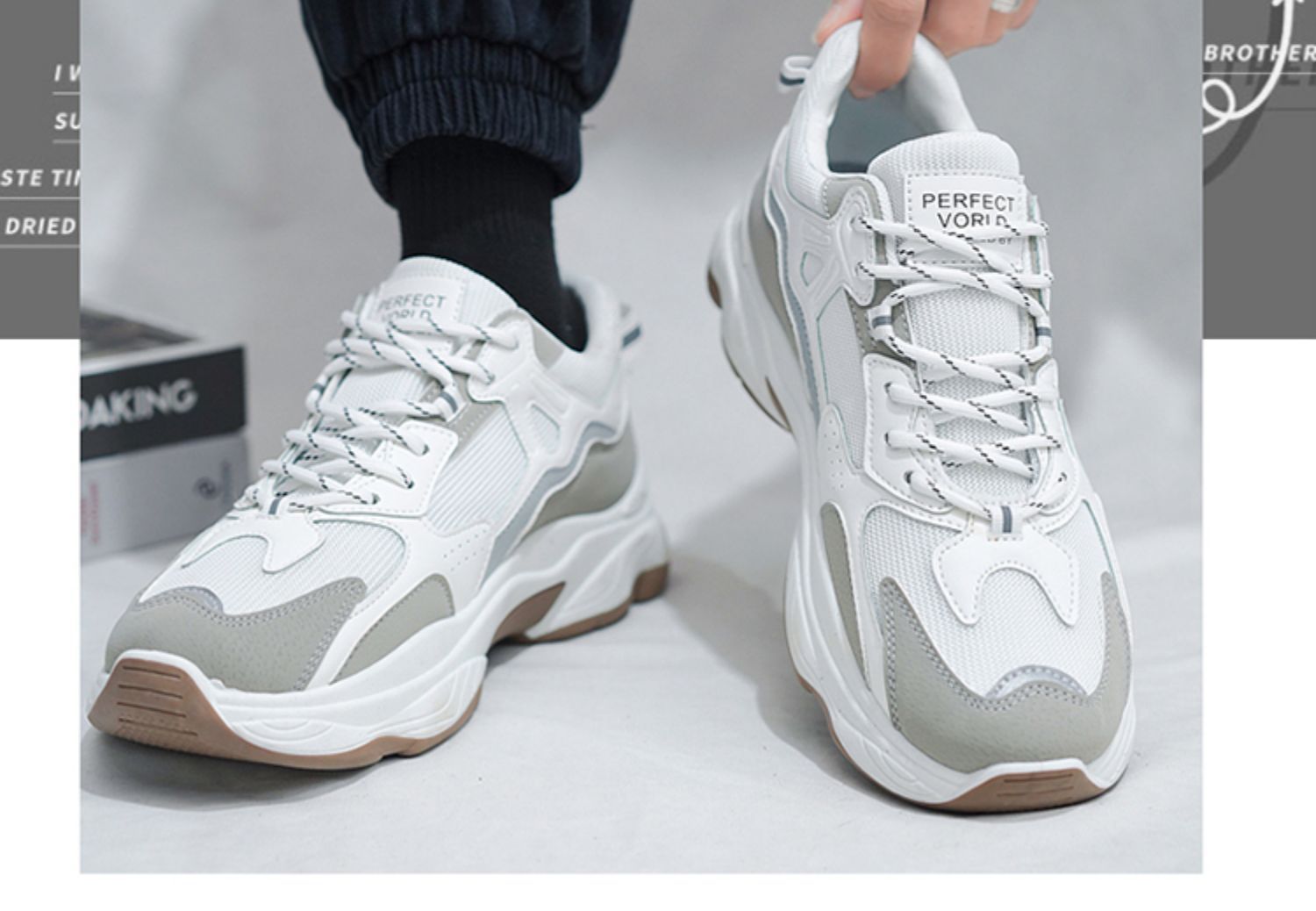 Men's shoes Spring Breathable new trendy all-match deodorant thin mesh sports casual white sneakers fashion shoes 10 O1CN01mfpebt1fAw5W9f1aA !!2216819813967 0 cib