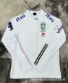 Half-zip white brazil
