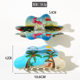 Sparkling Girl's Personality Dopamine Printing Island Style Grab Clip Advanced Sense Delicate Coconut Tree Cloud Hairpin Clip