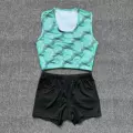 103 square quarter set green