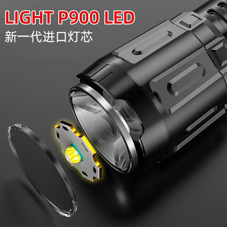 Cross-border new flashlight ABS outdoor sk68 portable led home emergency 511 Mini small flashlight