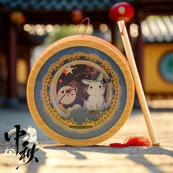 Spring Festival Lantern DIY Craft Material Kit, Hand-Held Lantern, Children's Traditional Style Paper Carving, Cultural and Creative Year of the Horse Lantern Wholesale