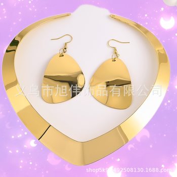 Fashionable Teardrop-Shaped Choker Earrings, Vintage Exquisite Accessories, Earrings, Ins-Style Jewelry, New Earrings, Necklace Wholesale