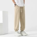 [leg-tie style] khaki color