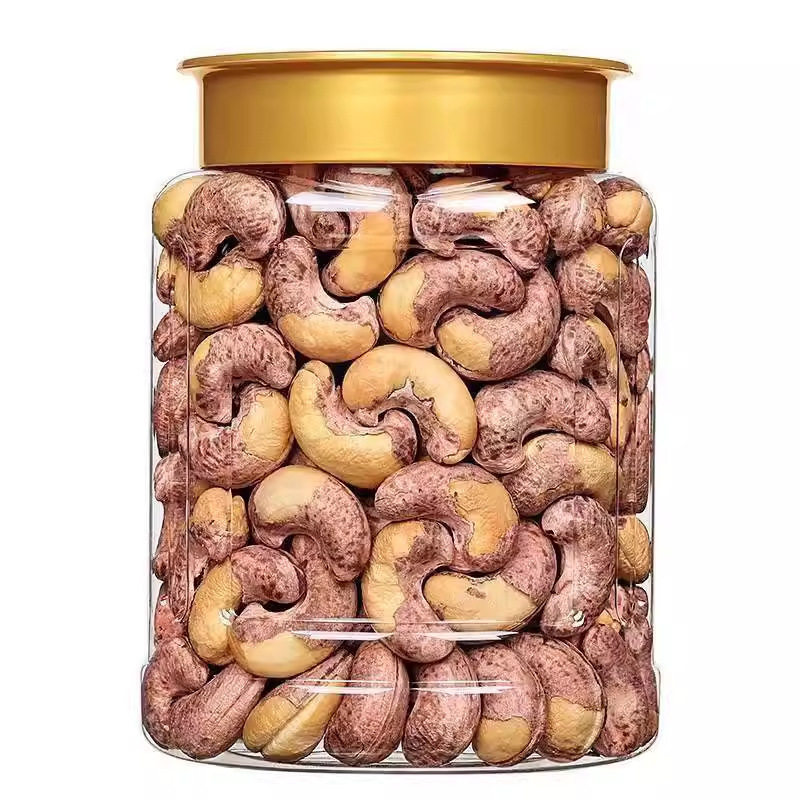 Purple-Skinned Cashew Nuts Official Flagship Store Original Flavor 2025 New Stock Vietnamese Salt-Baked with Skin Large Nut Kernels New Year Goods