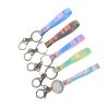 Popular Soft Pvc Color-Changing Material Keychain Lanyard Keychain Accessories Student Bag Pendant Wholesale