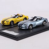 GFCC 1:64 1993 Dodge Viper Додж Вайпер Кабриолет Классический автомобиль из сплава Имитационная модель автомобиля