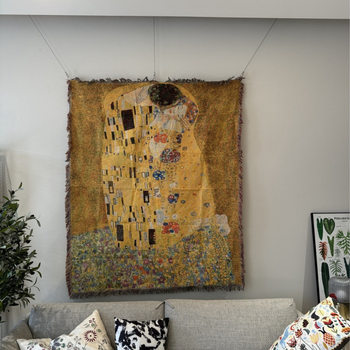 The Kiss Austria Gustav Klimt Tapestry Gustav Klimt