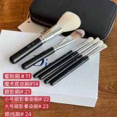 Factory Wholesale 168 Copper Tube Blush Brush Cangzhou Animal Hair Makeup Brush Contour Beauty Tool Oblique Head Foundation Brush