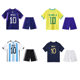 Children's Football Belt suit Samsung Argentina Portugal No.7 Jersey Kindergarten Sports Class Clothes