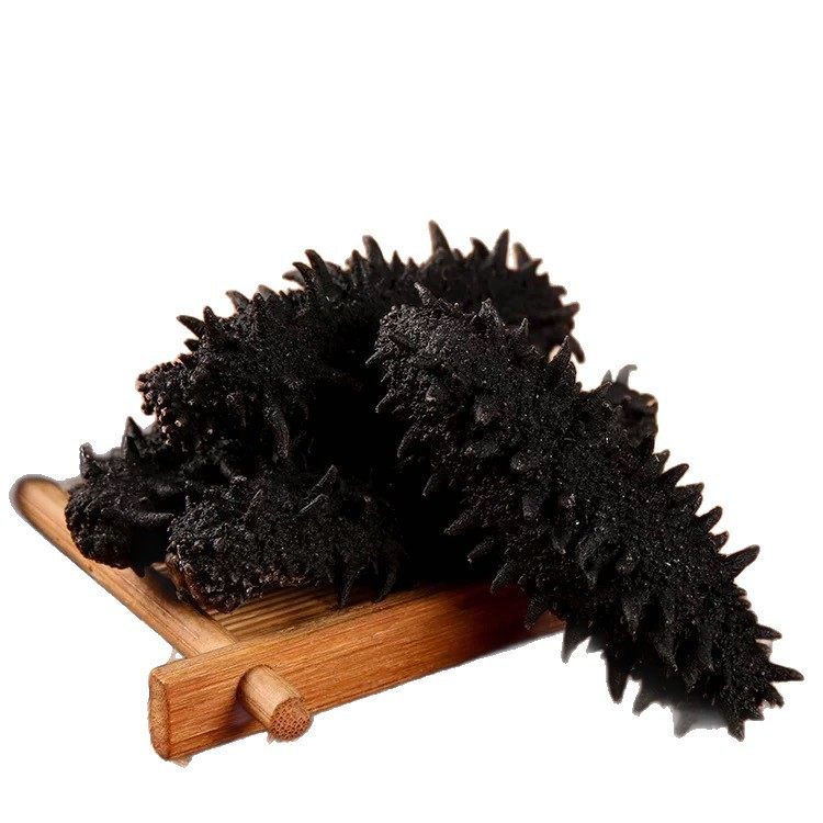 Russian Imported Fully Dried Sea Cucumber, Non-Cultivated Red Sea Cucumber, Deep-Sea Sea Cucumber, Lightly Dried Sea Cucumber, 0.5kg Packs, Wholesale from the Port