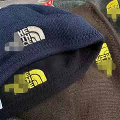 Autumn and Winter double-sided polar fleece knitted hat men's and women's fashion brand all-match letter wool hat European and American outdoor warm cold hat