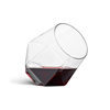 Amazon cross-border e-commerce feet-free wine cup 8oz 12oz 16oz egg-shaped plastic PET wine cup printable