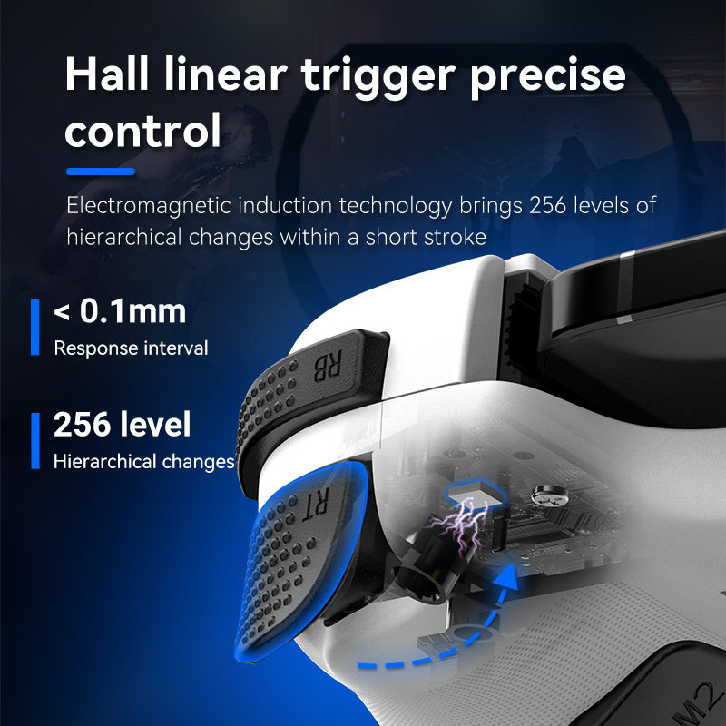 D11/D11S Handle Hall Game Game Trigger Switch/PC Android IOS Bluetooth XBOX Streaming Handle