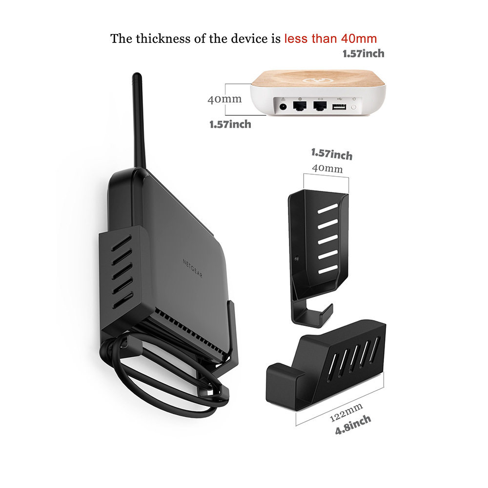 Cross-border new product is suitable for Apple MacBook double-sided tape or screw fixed laptop wall mount