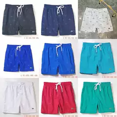 Casual Beach Shorts for Men, Sports, Fitness, Running, Beach Surfing, Travel, Vacation, Loose, Breathable, Quick-Drying Quarter Pants