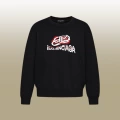 B1105 round neck black
