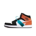 Aj1 high top-broken buckle