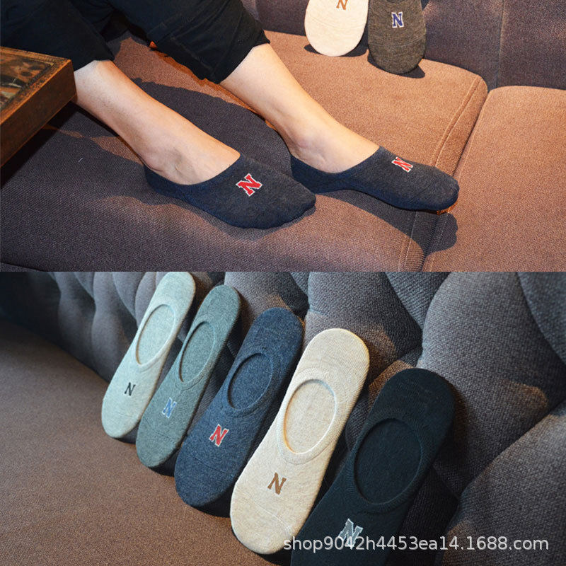 メンズ【隠し靴下タイプn字】