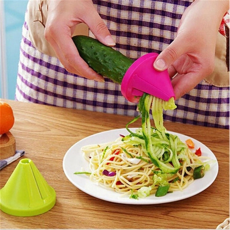 Cross-border spiral wire cutter rotary wire cutter kitchen multifunctional cutting grater factory direct supply