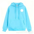 Sky blue hooded