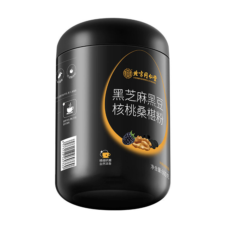 Beijing Tongrentang inner court with black sesame black beans walnut mulberry powder 600g