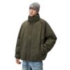 Winter New Outdoor Duck down Jacket Men's Stand Collar Windproof Thickened Warm Coat Trendy Brand Loose Workwear Men's Clothing