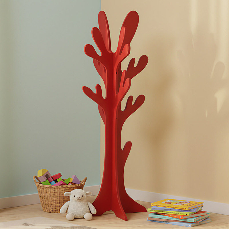 Simple Style Coat Rack, Floor-Standing Coat Rack, Bedroom Clothes Rack, Vertical Multi-Functional Clothes Rack, Indoor Living Room Bag Rack