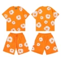 Short-sleeved suit [orange]