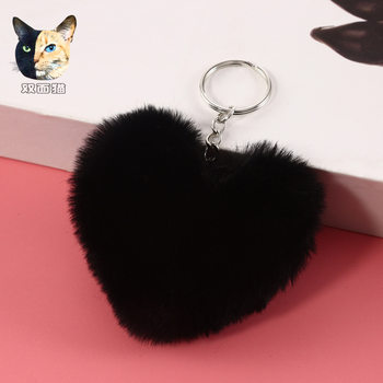 8cm small heart schoolbag love keychain pendant cute heart-shaped creative schoolbag bag pendant activity gift