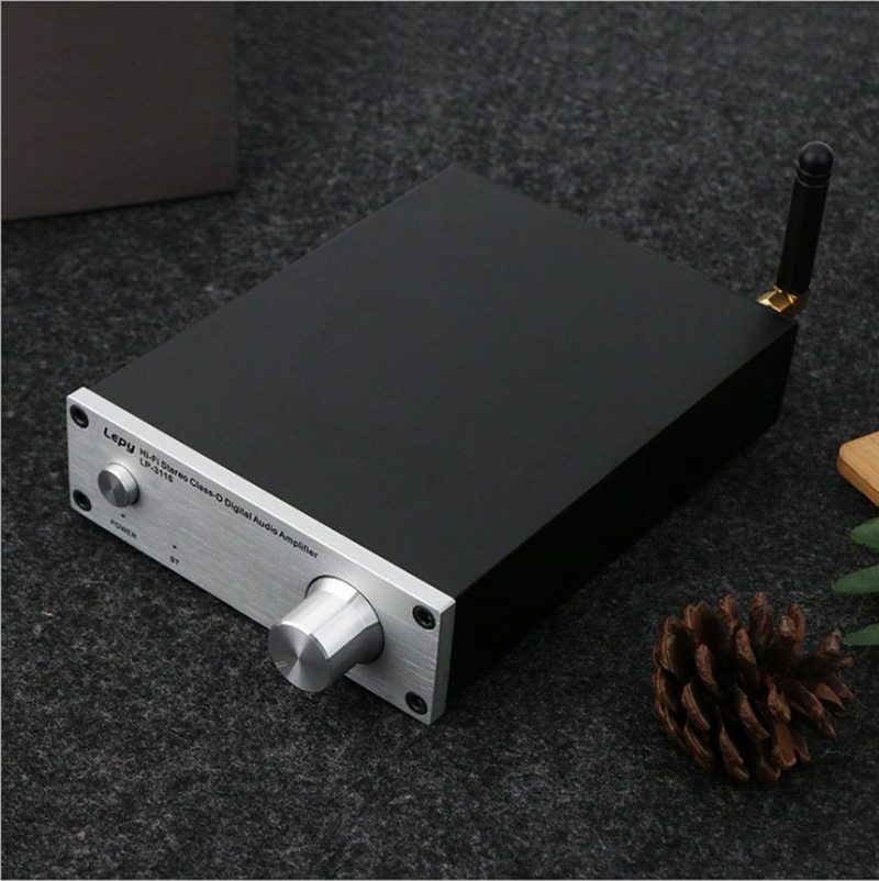 lepyHIFI Class 2.0 Stereo Digital Amplifier TPA3116 50 WX2 Bluetooth Home Class D Amplifier