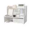 Multi-Layer Storage Rack Student Dormitory Desktop Storage Rack Wood-Plastic Office Book and Stationery Storage Rack Storage