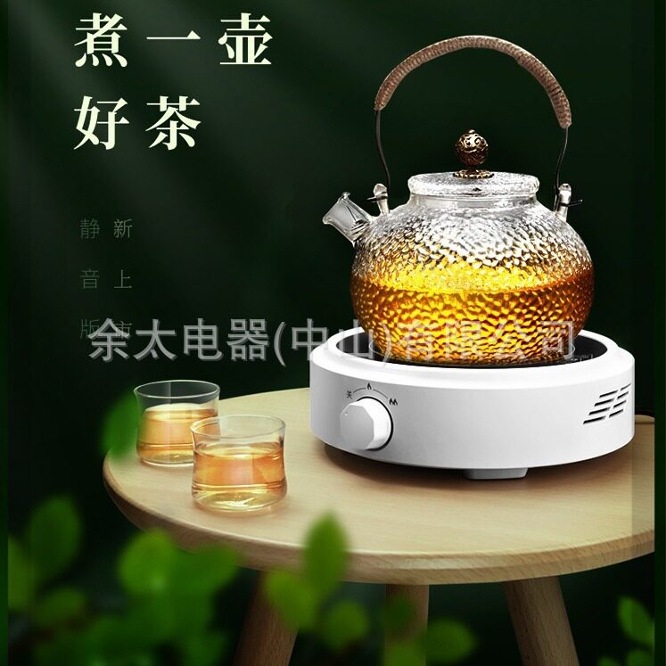 Cross-border household 110V small household appliances European and American gauge electric pottery stove mute coffee mocha pot water heater electric tea stove