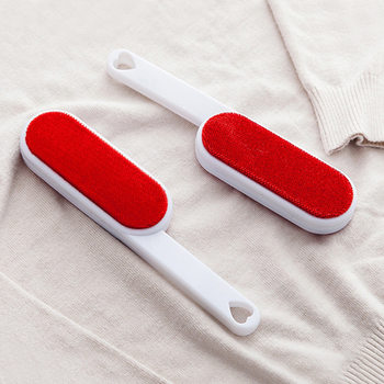 Factory Direct Sales Dust-Proof Brush Hair Removal Brush Double-Sided Electrostatic Hair Removal Brush Cashmere Hair Coat Brush Bed Sheets Brush Hair Sticking Device