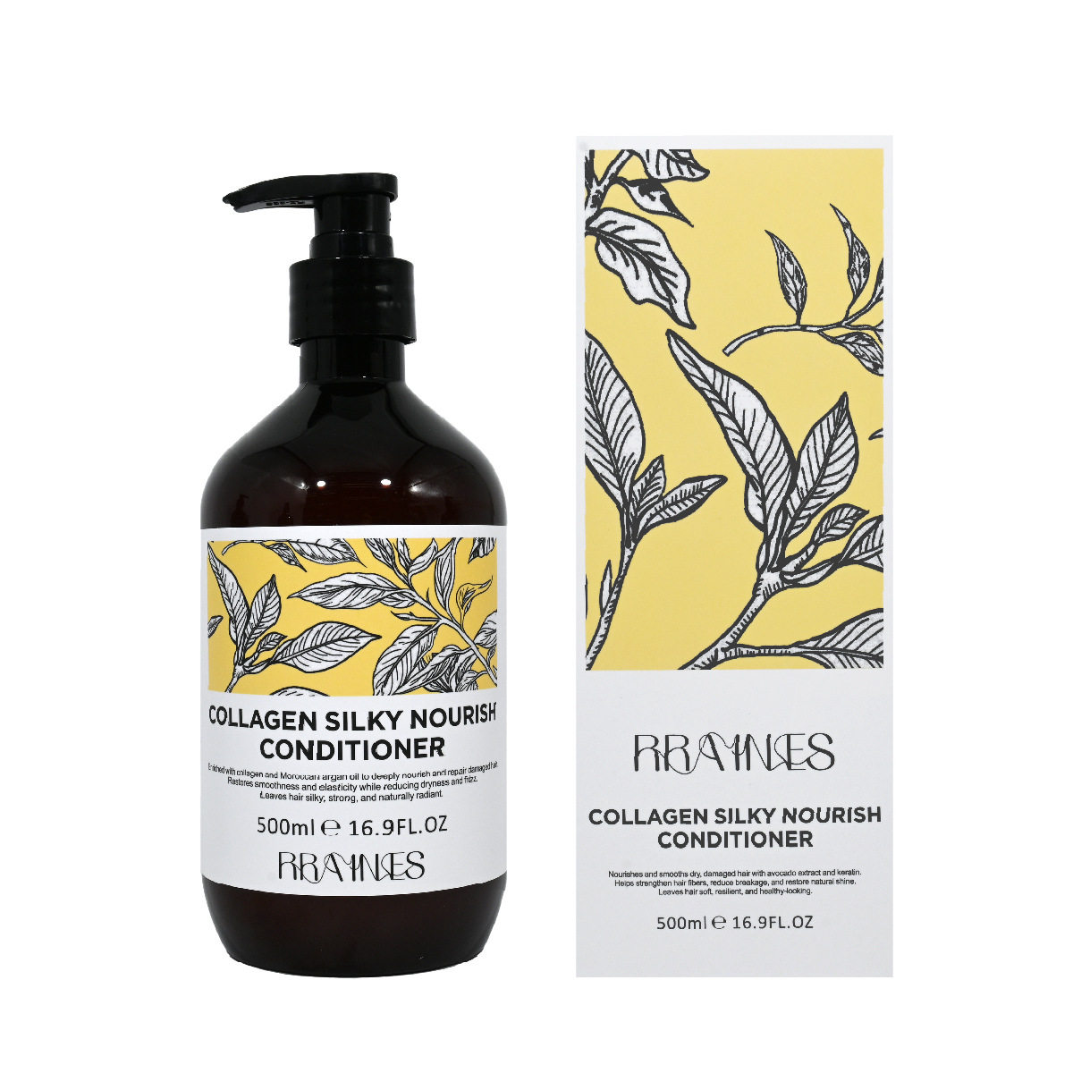 Foreign Trade Cross-Border Smooth and Nutritious Anti-Drying Shampoo Keratin Batahna Oil Shampoo Anti-Dandruff and Anti-Itching