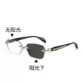 Gold frame color changing film
