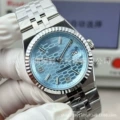 Women's blue face 36mm