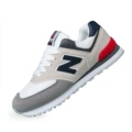 White gray red