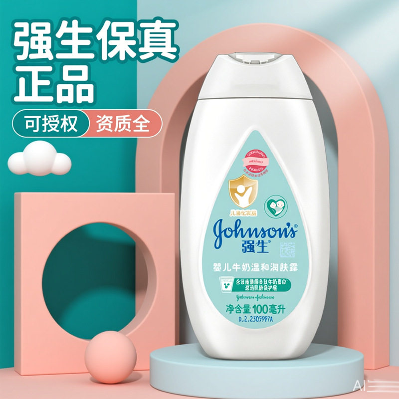 Johnson & Johnson Milk Moisturizing Lotion 100ml Baby Moisturizing Body Lotion Children's Moisturizing Lotion Genuine