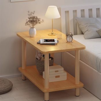 Bedside Table Storage Cabinet Integrated Multi-Functional Storage Rack Home Bedroom Small Side Table Small Storage Cabinet Bedside Coffee Table