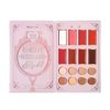 Cross-border foreign trade three-layer makeup eye shadow plate book book milk tea eye shadow plate Jiugongge eye shadow matte pearl