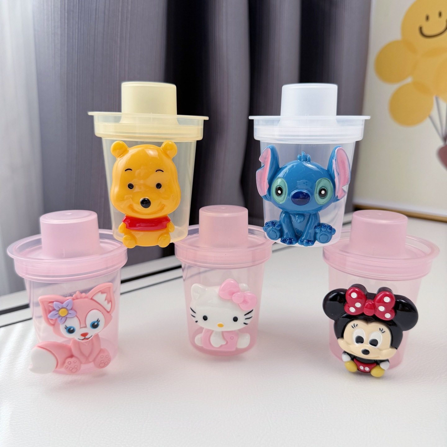 Cute Cartoon Portable Baby Milk Powder Box for Outing Milk Powder Compartment for Kidsren Baby Milk Powder Snacks and Nut Packaging Box