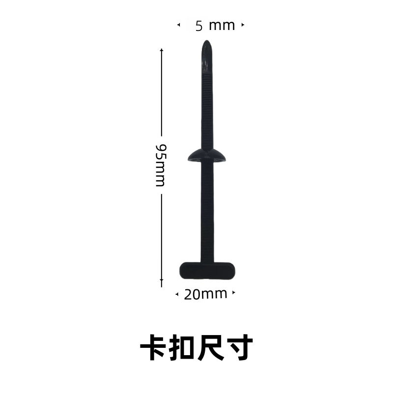 Buckle Nylon Cable Tie Fixed Engine Base Plate Fender Lined Fender Trunk Interior Panel Multi-Function